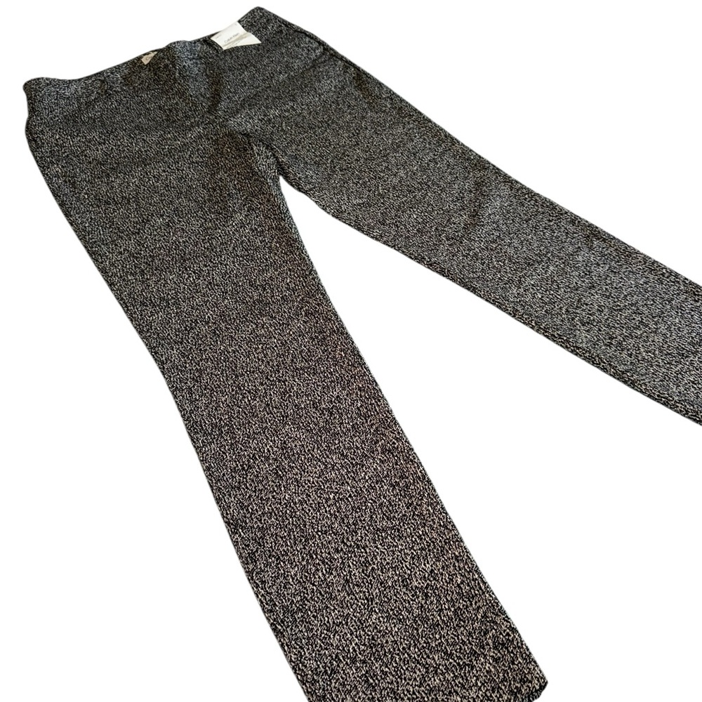 NEW Calvin Klein Women’s Ankle Stretch Slacks Size 12 Black White Slim Tapered